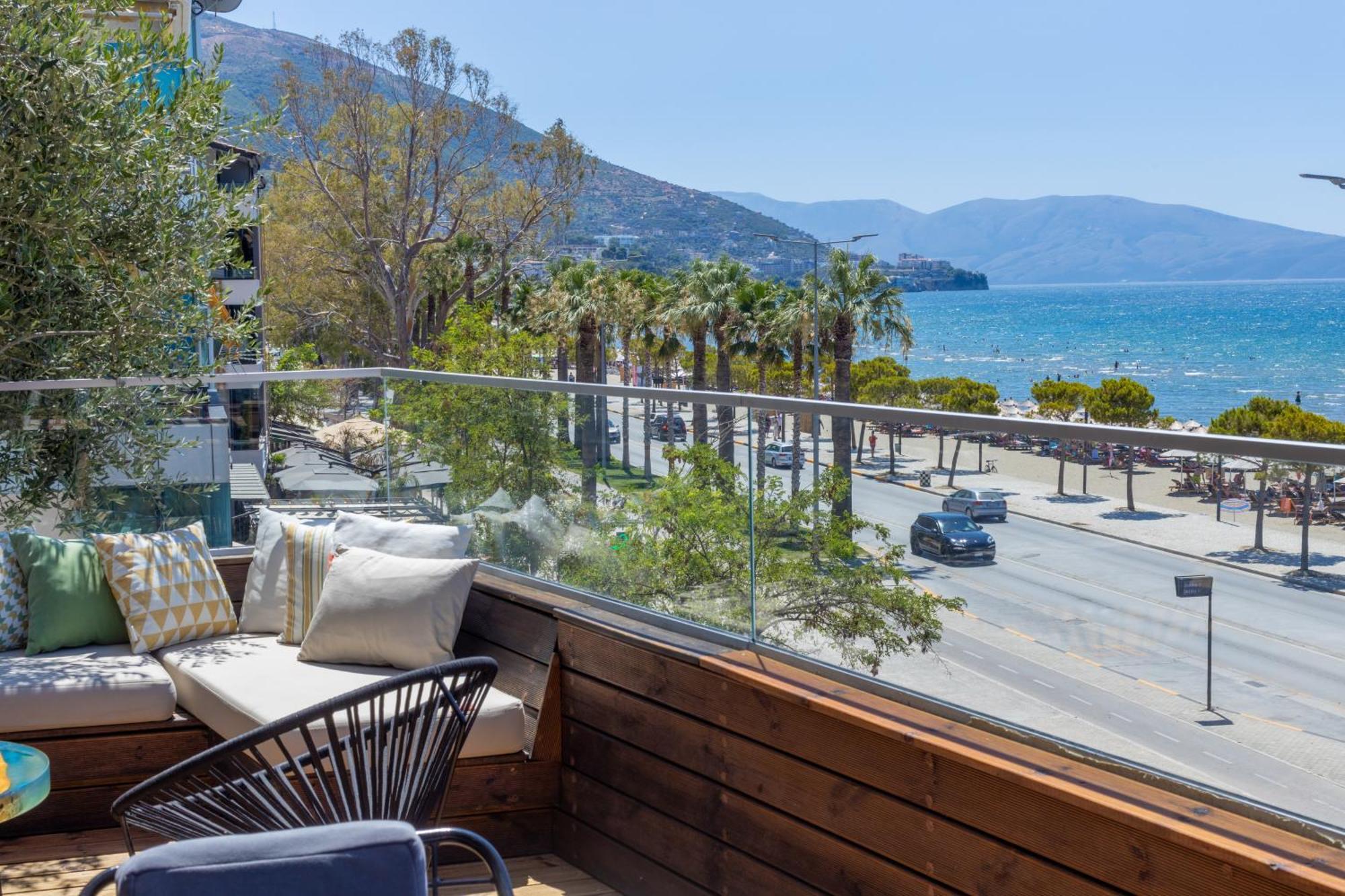 Belleview Apartment 1 Vlorë エクステリア 写真
