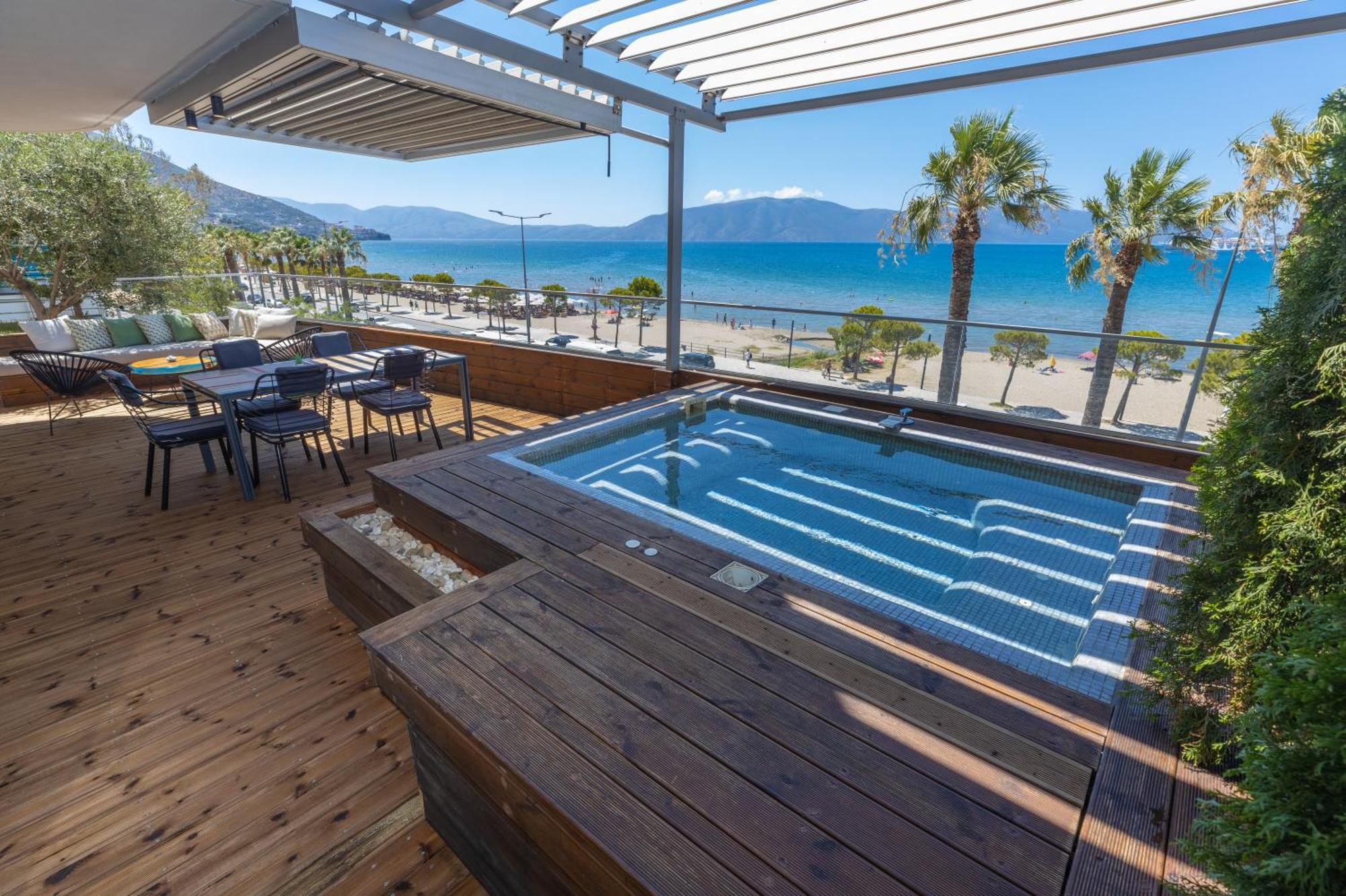 Belleview Apartment 1 Vlorë エクステリア 写真